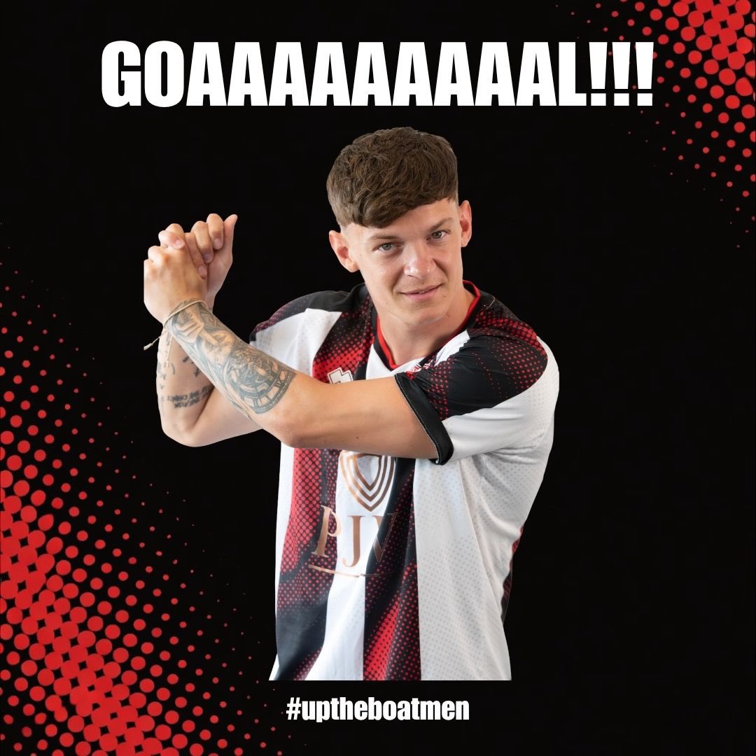 sholingfc's tweet photo. Tommy Willard does now get his first Sholing goal!

Folivi’s dinked effort was spilt by Totton’s trialist goalkeeper, with the new man Willard on hand to poke home the rebound!

⏱️ 10’
🚢 1–0 🦌 

#UpTheBoatmen 🚢 https://t.co/YycpISnzal