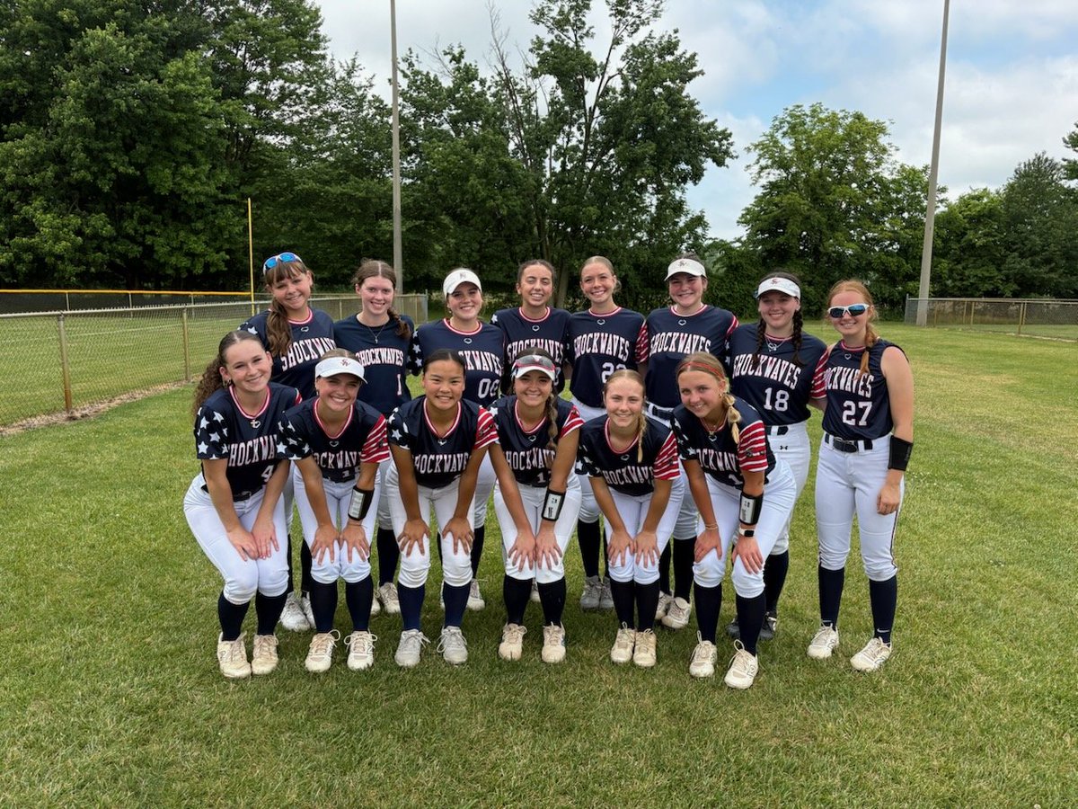 SarahTrapp2029's tweet photo. Game 1 win!  Heading to 2nd Bracket game vs Wisconsin Stingrays at Grand Park Field 19! https://t.co/gw0yPYtLax