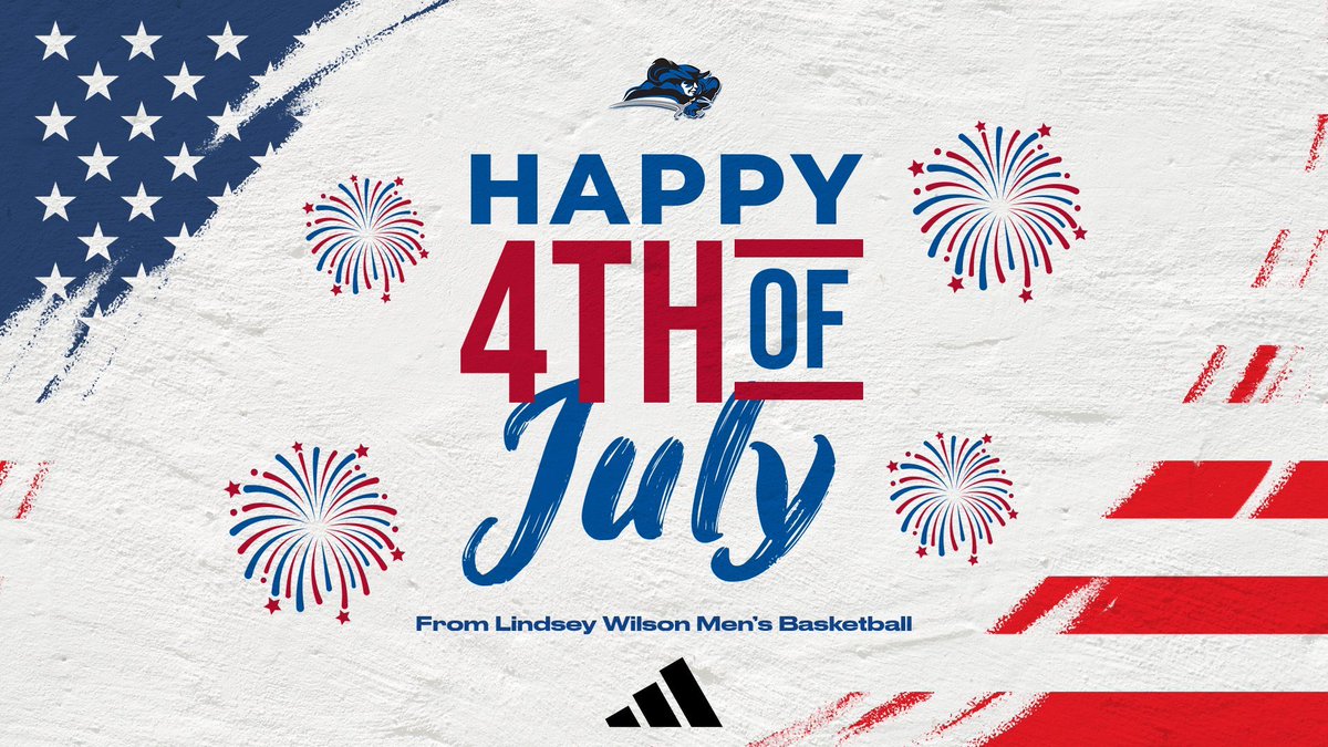 LWUmbasketball's tweet photo. Happy Fourth of July! ๐บ๐ธ
Wishing everyone a safe and enjoyable Independence Day as we celebrate our nation's history and the freedoms we share.
#FourthOfJuly #BlueRaiders #ForEachOther https://t.co/1FHrVvmuOm