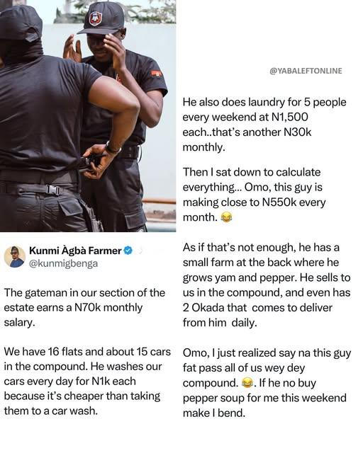 AramideOyekunle's tweet photo. Everything no be 9-5. https://t.co/WJ7heK20mz