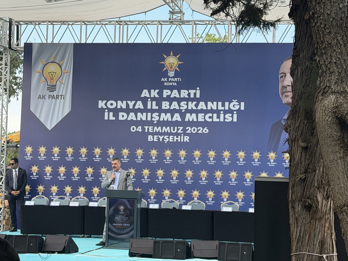 abdullahtopatan's tweet photo. Ak Parti Konya İl Başkanlığımız tarafından tertip edilen İl Danışma Meclisindeyiz. https://t.co/pyFuPiY3ry