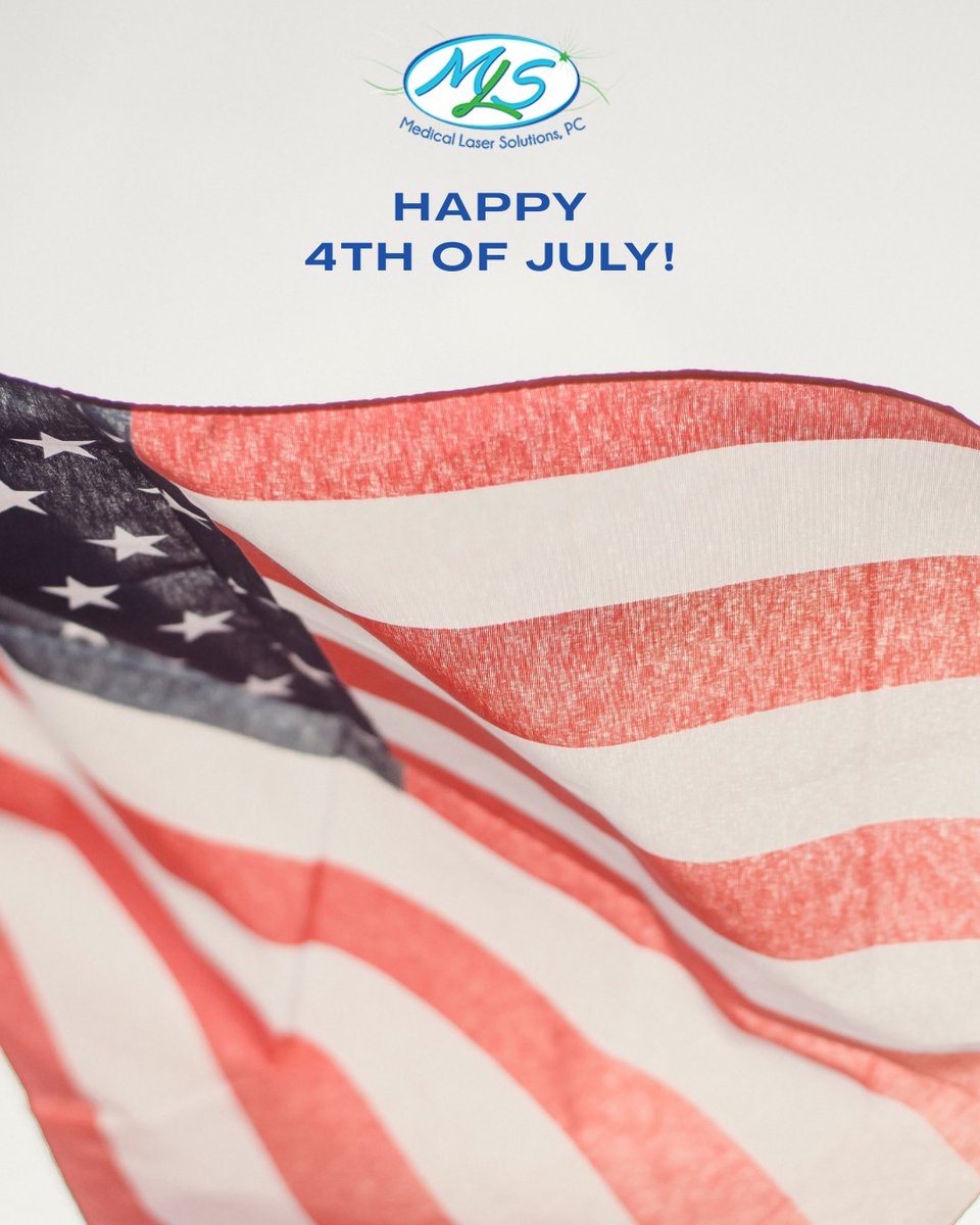 MedLaser's tweet photo. Happy 4th of July from all of us at Medical Laser Solutions! 🎆🇺🇸 Wishing you a fun and safe celebration filled with joy and laughter. Enjoy the fireworks and festivities! #FourthOfJuly #HappyIndependenceDay #MedicalLaserSolutions https://t.co/r25SYbcqR9