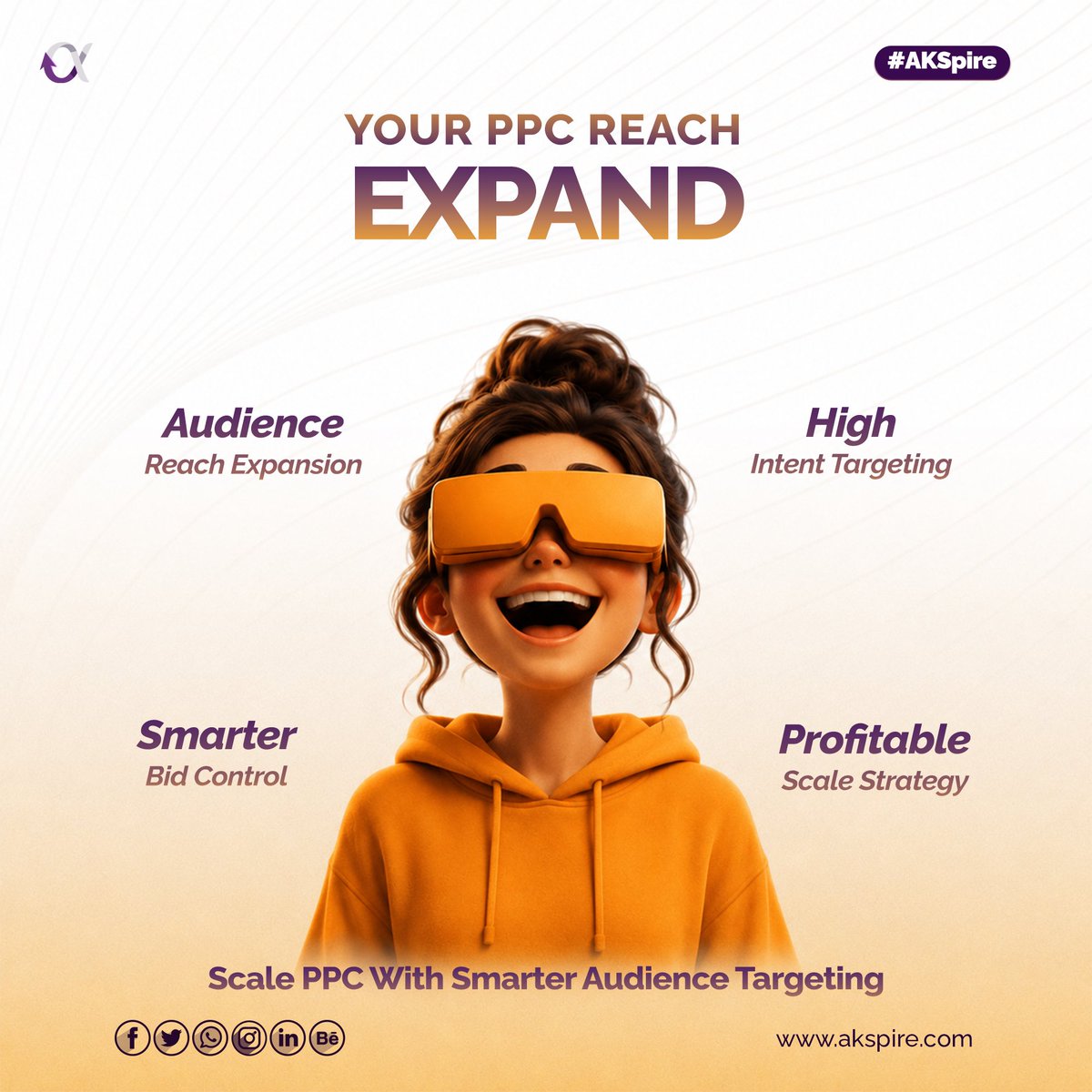 akspiree's tweet photo. More reach is useless without buying intent. Scale Amazon PPC through smarter audience targeting, disciplined bid control, and a profitable expansion strategy at scale. #AmazonPPC #PPCStrategy #AmazonFBA #EcommerceGrowth https://t.co/H4wp6ZoHnA