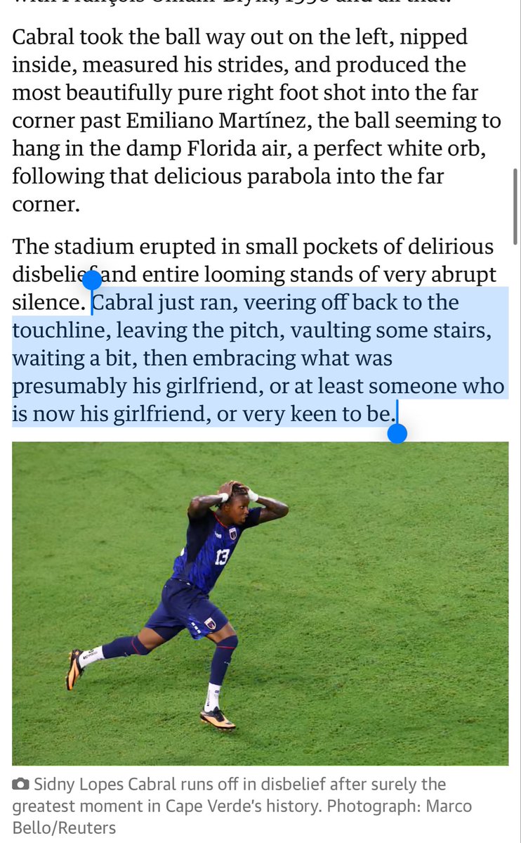 Chris_arnade's tweet photo. Guardian still has the world’s best soccer coverage. Lol. https://t.co/s0w4Nz1H9z