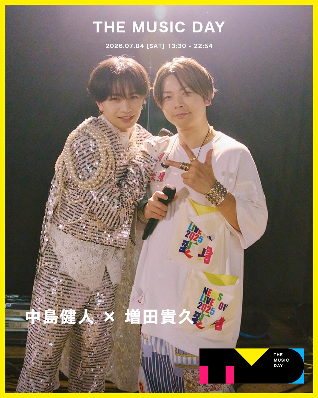 公式】THE MUSIC DAY 2026 a X: 