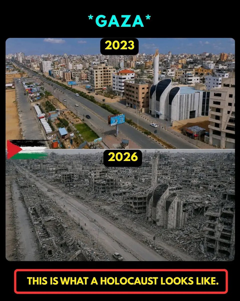 Fartun333's tweet photo. You KNOW where 800,000 people went.
You KNOW 83% flattened buildings means bodies under rubble.
You KNOW banning journalists hides the body count.
You KNOW starving 2 million is genocide.
So why are we still DEBATING it?
Because Israel bought the media, funded the politicians, and silenced anyone who tells the truth.
800,000 souls. Every number has a name. Every name has a family. And every family has a story Israel buried under the rubble.
🇵🇸🔥 #FreePalestine
