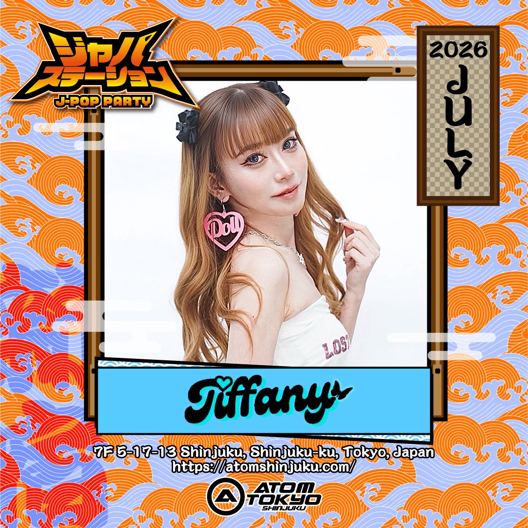 japastation2022's tweet photo. 7/4(土) 22:00-4:30
📍ATOM TOKYO -SHINJUKU-
JPOPパーティー
#ジャパステーション

DJ:KAZI/YAHAGI/OROCHI/Tiffany/Straw

#ジャパステ #JPOP #SHINJUKU #クラブ
#アトム #JPOPDJ https://t.co/ZWXkSKaljh