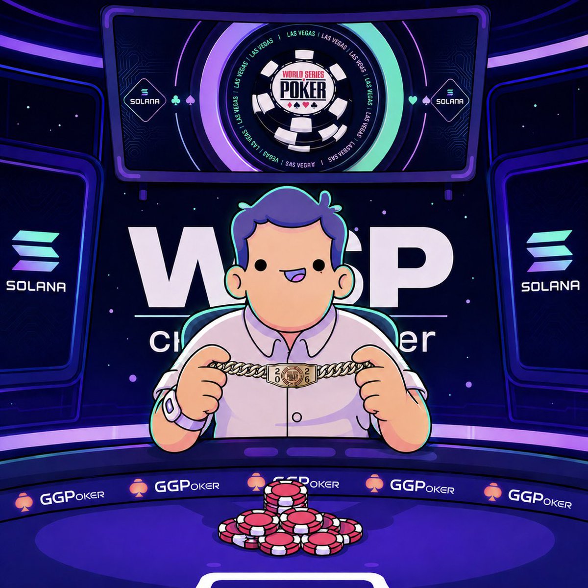 solana's tweet photo. .@WSOP 🤝 Solana https://t.co/Bly3RIakM4