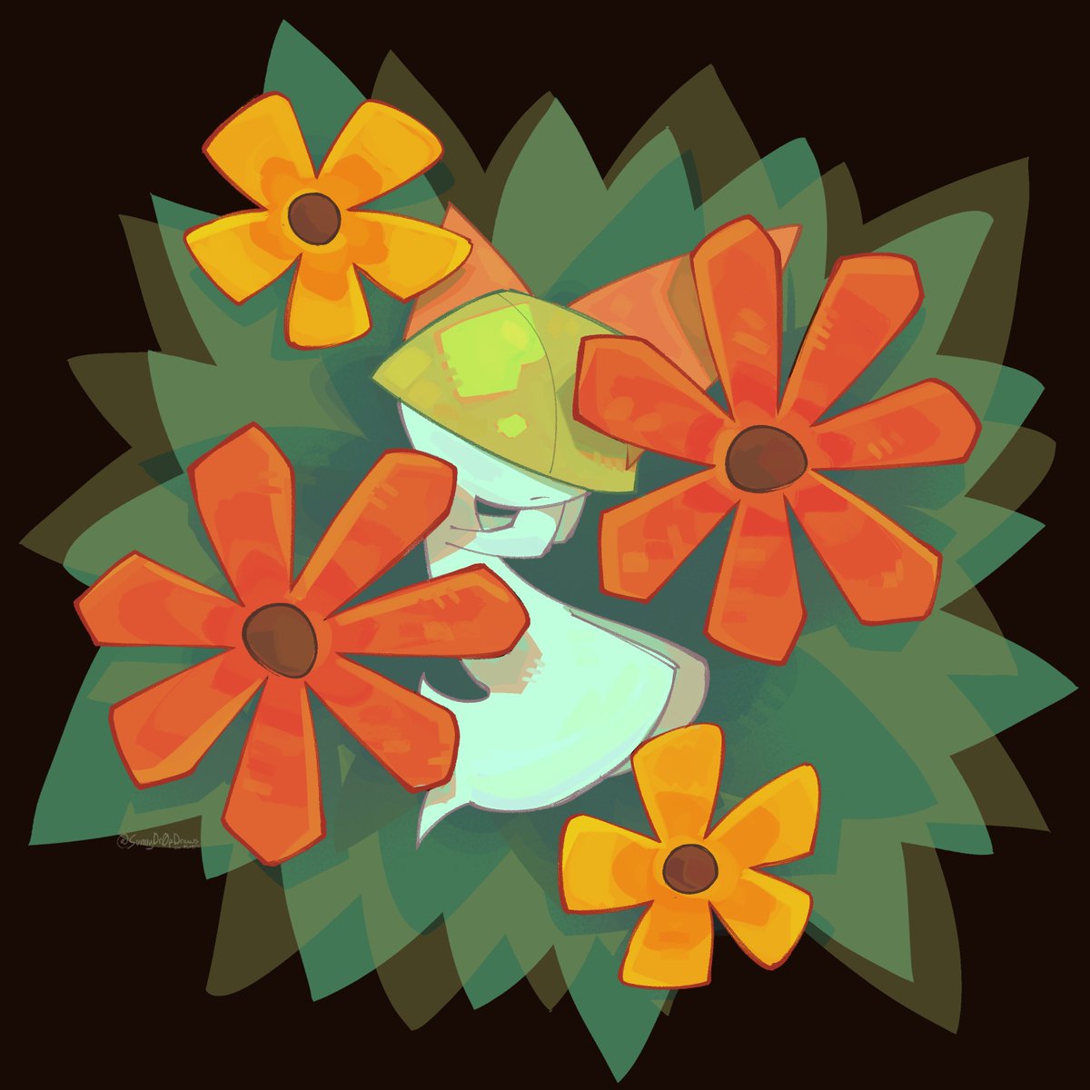 sunnydr0pdraws's tweet photo. flower bed https://t.co/1MLcRUR3CP
