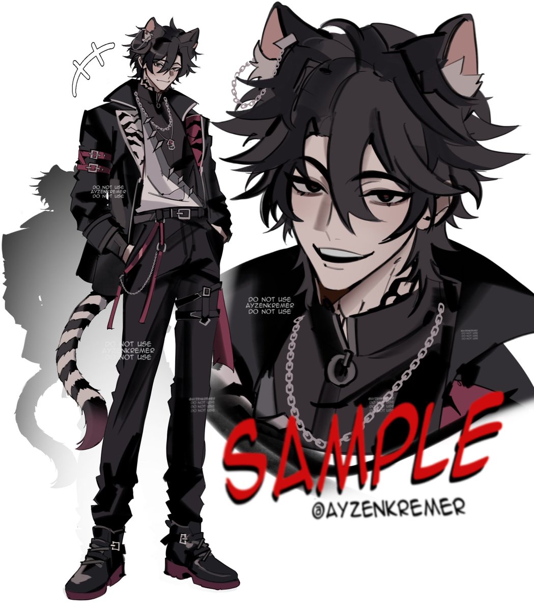 ayzenkremer099's tweet photo. Crimson Alleycat🩸ADOPTABLE [cloced] https://t.co/t8S1tACK3l
