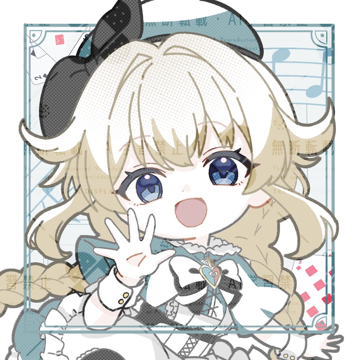 Alicegawa_nemu's tweet photo. つなぐで依頼させていただきました新アイコンになります🥰

素敵なイラストはきののんきさん(@sakusakin0)です🩵

ありがとうございます〜😭✨️

#pr  #つなぐ https://t.co/miQkFNyLZ4