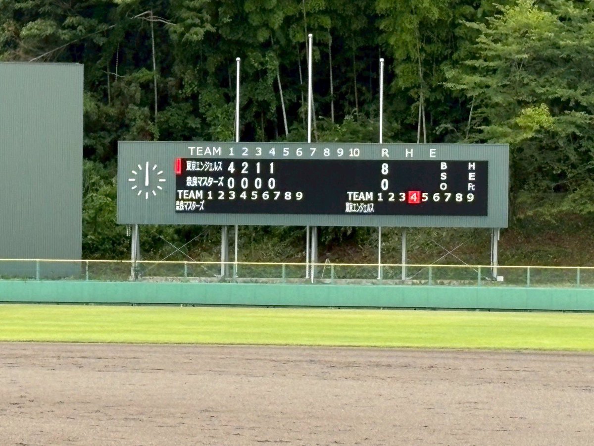 BBC_yamatou's tweet photo. 7/4

本日は還暦野球のお手伝いに参加しました⚾️

年齢を感じさせない全力プレーや、野球を楽しむ笑顔から、多くの刺激をいただきました✨

野球を続けられることは当たり前ではありません❗️
支えてくださる方々への感謝を忘れず、一日一日の練習を大切にしていきましょう🔥

#大和大学
#吹田の大学 https://t.co/zXN1ODJC6E