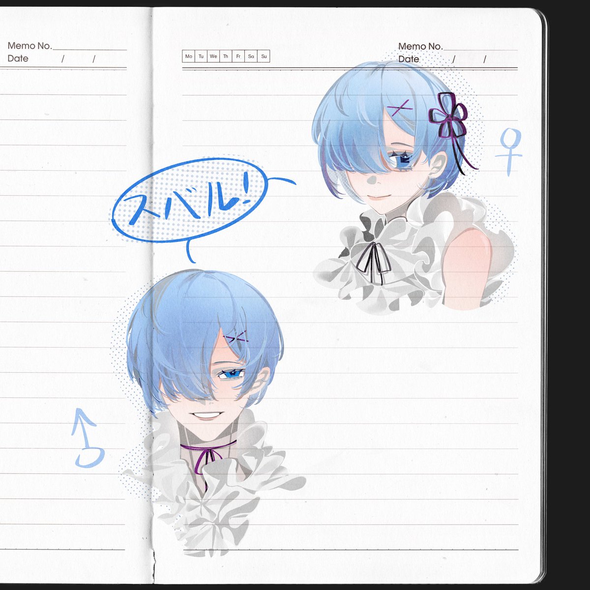 TaKi_YA0's tweet photo. #リゼロ #re0 レムスバ💙🐈 https://t.co/8osQ7ica1Z