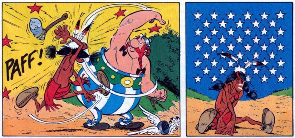 Asterix_Archiv's tweet photo. Heute ist #IndependenceDay, der Nationalfeiertag der Vereinigten Staaten. Er erinnert nicht nur an die Unterzeichnung der Unabhängigkeitserklärung am 4. Juli 1776, sondern hat auch einen der schlechtesten Kinofilme inspiriert. Darauf ein PAFF! und ein Guruguru! #Asterix #Obelix https://t.co/zonuQbfKss