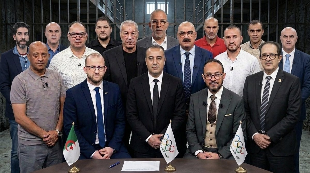 Blancoskbl's tweet photo. La bande qui a détruit l'équipe nationale 🇩🇿, et qui a brisé et jeté en prison tous ceux qui travaillait et œuvrait pour le bien du sport et football 🇩🇿.

Ce sont les plus grands corrompus d'Algérie, ils ne pensent qu'à leurs intérêts personnels..

#Algérie #sadiout #الجزائر https://t.co/7fDDZI8jfR