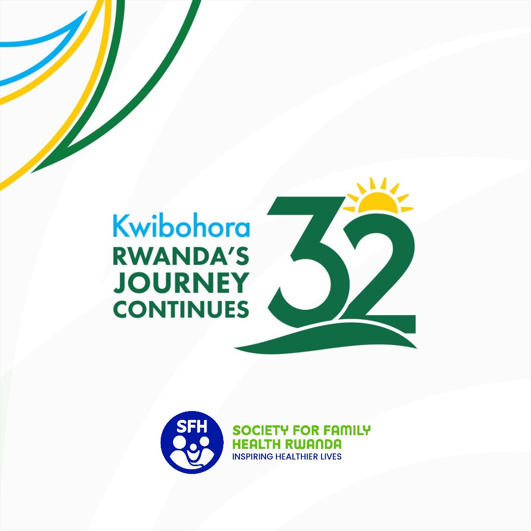 sfhRwanda's tweet photo. 🇷🇼 On #Kwibohora32, we honor the courage and sacrifice that gave Rwanda a new beginning.

As #Rwanda’s journey continues, SFH remains committed to contributing to the progress built through healthcare, unity, resilience, and shared purpose.

☀️Happy #LiberationDay, Rwanda.

-------------------------------------------------------
🇷🇼 Uyumunsi #Kwibohora32, turazirikana ubutwari n’ubwitange byahaye u Rwanda intangiriro nshya.

Mu gihe urugendo rw’iterambere ry’u #Rwanda rukomeje, SFH yiyemeje gukomeza kugira uruhare mu iterambere rishingiye ku buzima, ubumwe, ubudaheranwa n’intego dusangiye.

☀️ Tubipfurije Umunsi Mwiza wo Kwibohora!