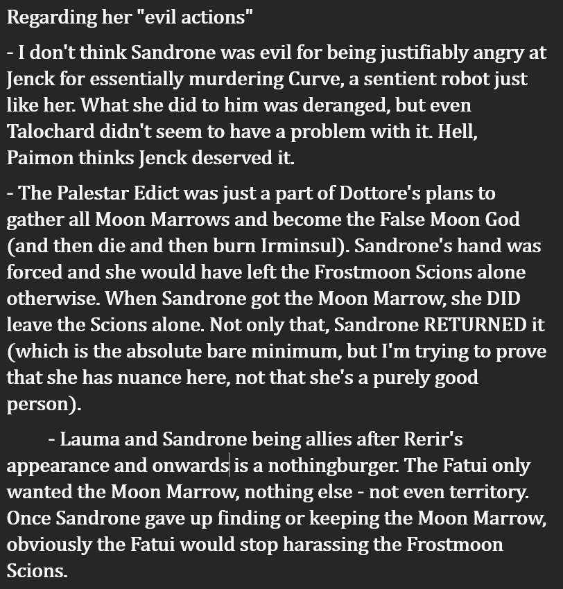 RElsora6283's tweet photo. @fanxymix Before I get called things I'm not:
Colonization (and imperialism), in all its forms (including economic), is pure evil. The Fatui is NOT justified in their actions, but their rebellion against the Heavenly Principles is a good thing (NUANCE, people, NUANCE). https://t.co/WqJpVK8EUA