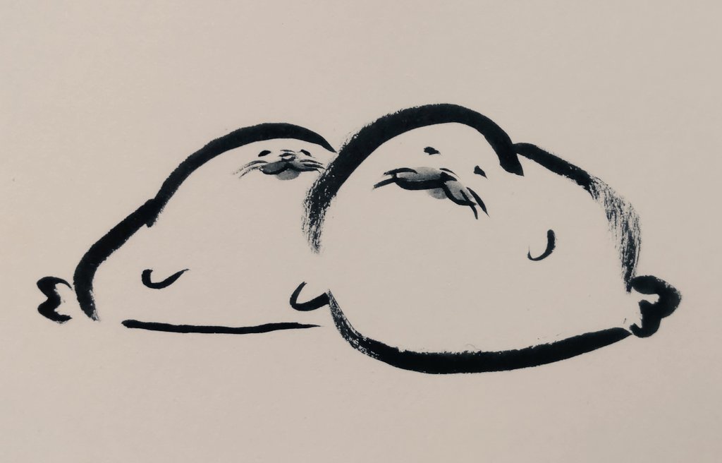 jissunboshi96's tweet photo. アザラシをほぼ毎日描いてる。
好きだけど、最近あまり伸びない。 https://t.co/xzVn2vjY15