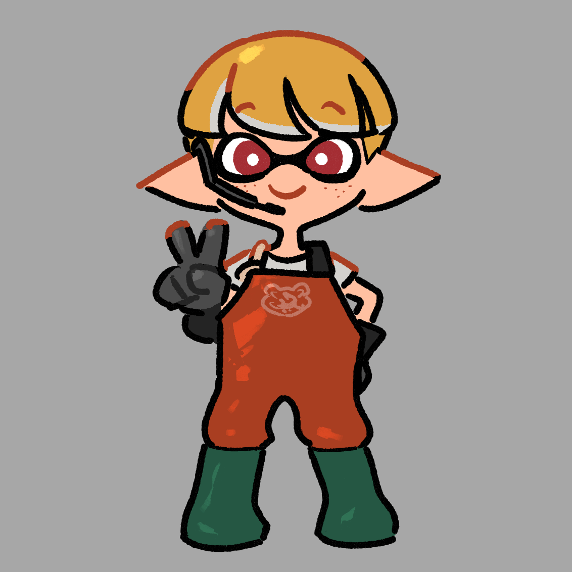 BOY_UNK0's tweet photo. レイダースのバイト着、半袖でかわいかったなの絵 https://t.co/qg8LLNDshg
