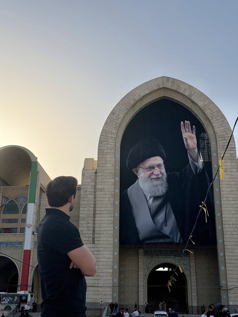 jacksonhinkle's tweet photo. ❤️🇮🇷 Paying my respects to the martyred Leader https://t.co/2kLHwGSXn7