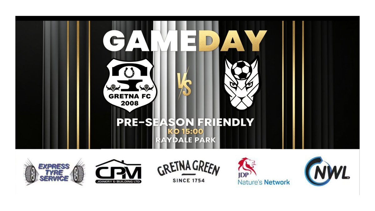 denisdevlin1's tweet photo. It's the last home pre season friendly for @GretnaFC2008 and its an exciting game in prospect against @ScoutableUnited FC from Glasgow. 

Advance Tickets available on Fanbase 👇

https://t.co/V5QlqyVH5P https://t.co/UYFmsgsq9l