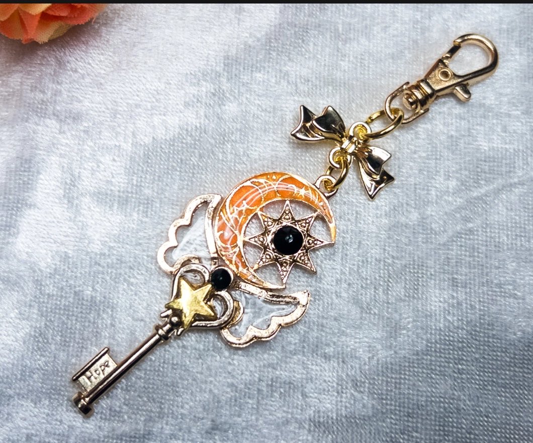 下弦の月　キーホルダー 下弦の月　キーホルダー