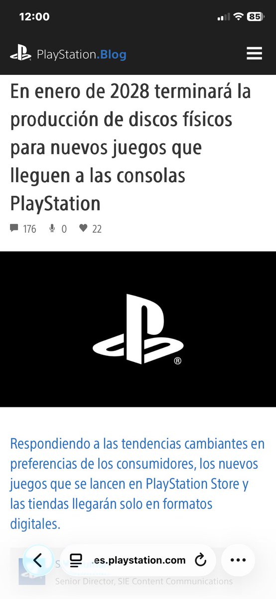 minguezgimenez's tweet photo. @SonyCooporation 2028 será el fin de mi relación comercial con vuestra marca vendere mis TVs (4) mis consolas (3) juegos … más de 60 . Tenéis razón mi tendencia va a cambiar a daros una patada en el culo. https://t.co/55bfmN7213