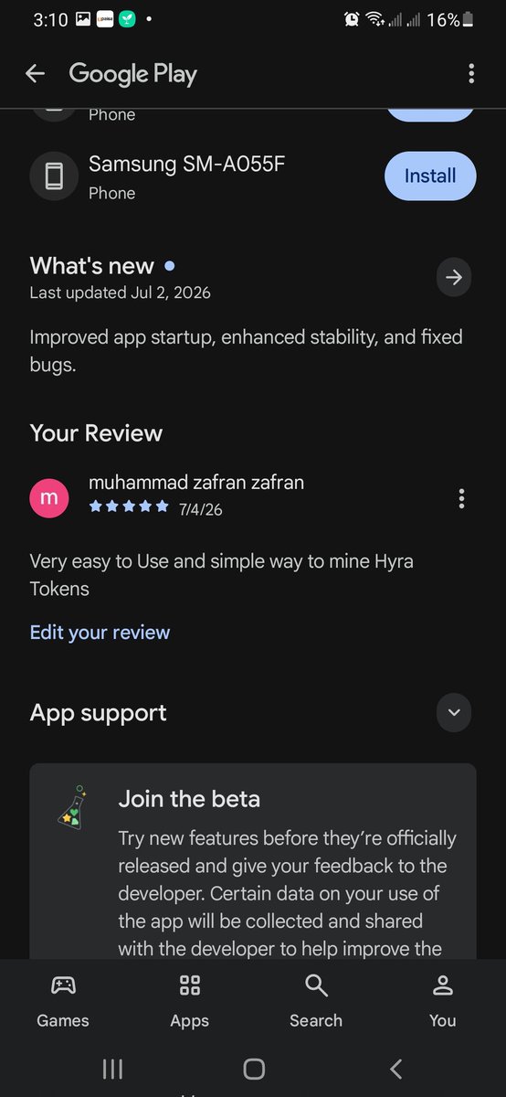 Muhamma86345222's tweet photo. Hyri ai app. review on play store and get 20000hyra tokens #TraintoEarn https://t.co/WjOfG2HSFO