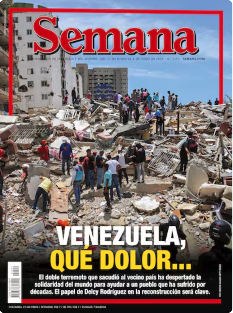 infodrevistas's tweet photo. Todo va muy rápido en este mundo, noticias tras noticias pero nos olvidemos del dolor 🇻🇪#enportadas https://t.co/pcihMMKYQC