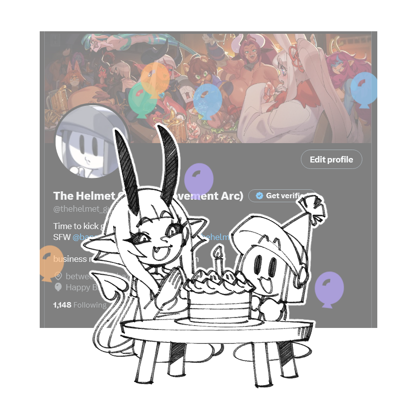 thehelmet_guy's tweet photo. ITS MY BIRTHDAY🎉
fanart, gifts and wishes... thank you for everything! https://t.co/rWD9ETDVHK