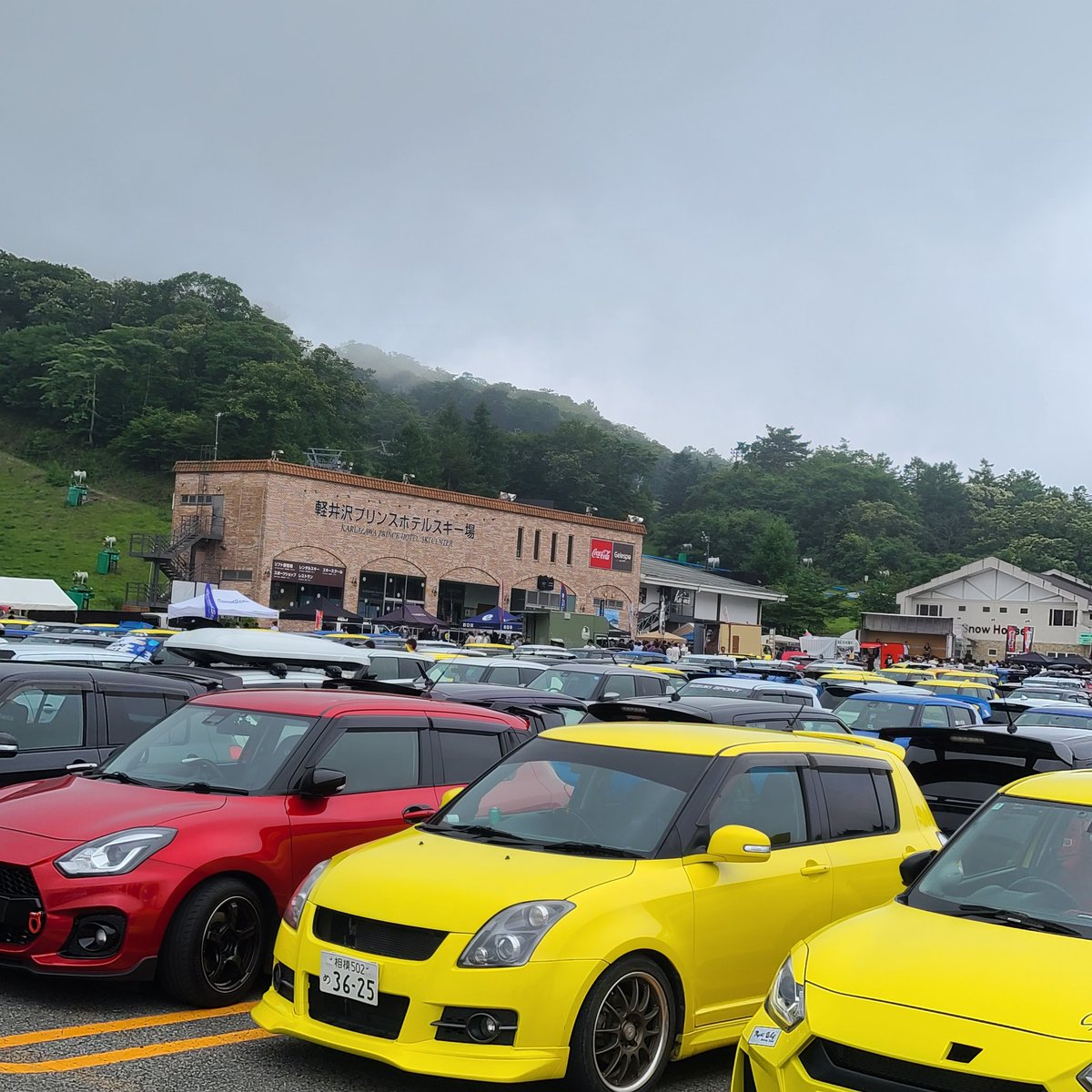 evo9ZERO's tweet photo. スイスポ ミーティングin軽井沢

521台のスイスポ圧巻
楽しかった💜 https://t.co/kWxCcWHu7i