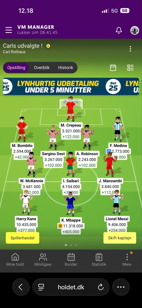 ViseCarl's tweet photo. @holdettips Tak for dejlig optakt igen.
Hvad synes du om mine overvejelser her. https://t.co/VUrlIwqP2R