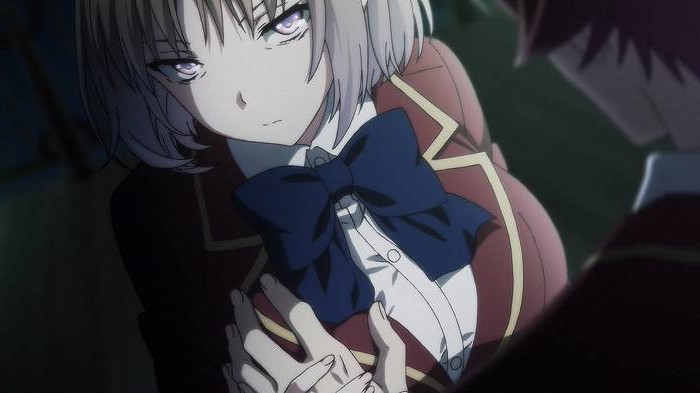 littlegirlbot's tweet photo. 【言い訳がDクラス未満】

櫛田「あんたの指紋これでべっとりついたから」

綾小路「その前に櫛田のスマホを触ったから俺の右手は櫛田の指紋に移り変っている。つまり今制服についた指紋はお前自身のだから意味無いぞ」(屁理屈)

ｽｯ…(左手も胸に当てられる)

綾小路「」(諦めて櫛田の指紋を味わう) https://t.co/3U6lmVHtJT