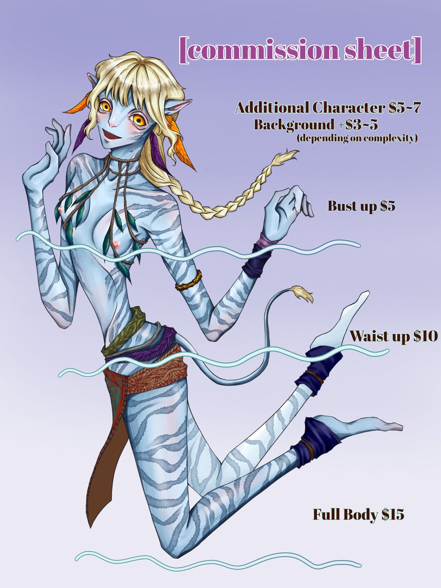 lijnaslijnas's tweet photo. 커미션 열어요! 관심 있으시면 DM주세요!
Commissions are open!
Please DM me if you're interested! 

#commission #avatar https://t.co/jldG0u54zR