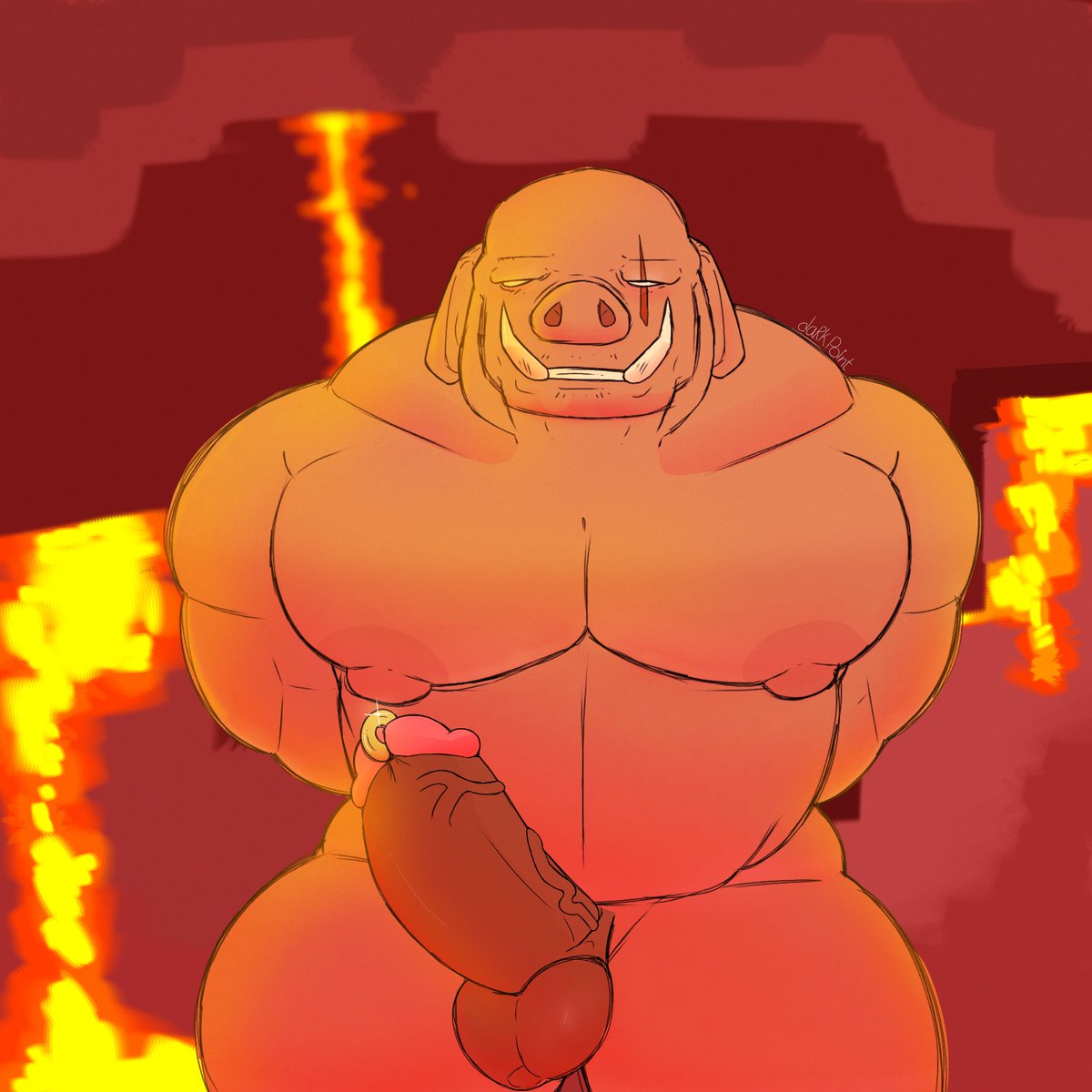 lu50953's tweet photo. Piglin👀 || NSFW CONTENT🔞 || https://t.co/DlmyAKCEML
