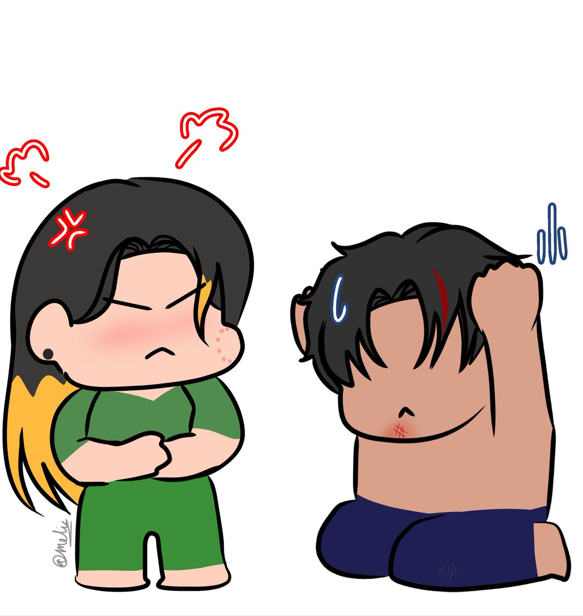 bearnyamela's tweet photo. Akibat iseng ke si teteh yang lagi lapar...

#oc #art #Melasoc #MieiBearRosett https://t.co/dMJW871nEu