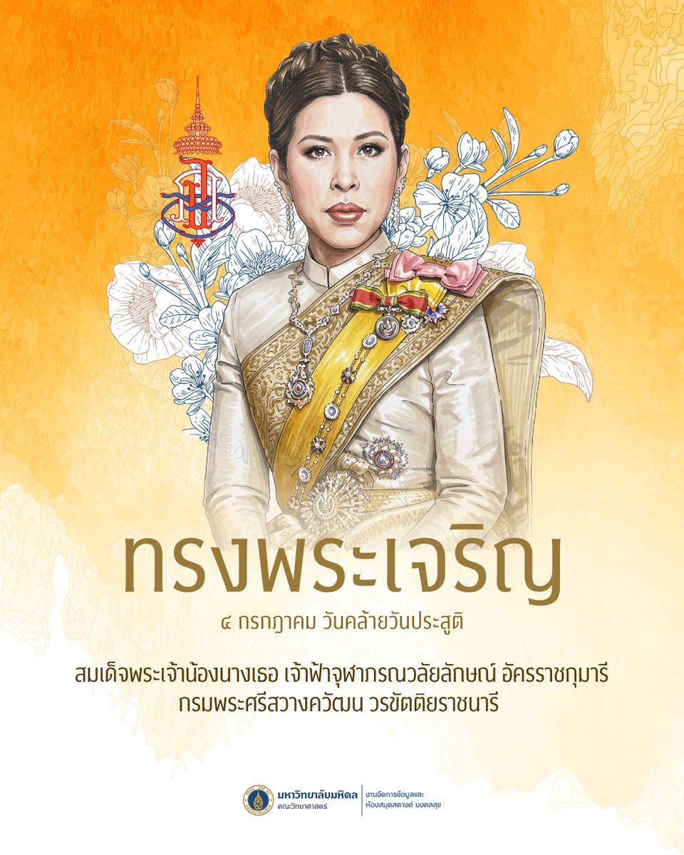 StangLibrary's tweet photo. เชิญชวนประชาชนร่วมลงนามถวายพระพร สมเด็จพระเจ้าน้องนางเธอ เจ้าฟ้าจุฬาภรณวลัยลักษณ์ อัครราชกุมารี กรมพระศรีสวางควัฒน วรขัตติยราชนารี เนื่องในโอกาสวันคล้ายวันประสูติ วันที่ ๔ กรกฎาคม ๒๕๖๙ ผ่านระบบออนไลน์ ที่เว็บไซต์หน่วยราชการในพระองค์ https://t.co/TXy5Wam2at https://t.co/HjjNcBOVNH