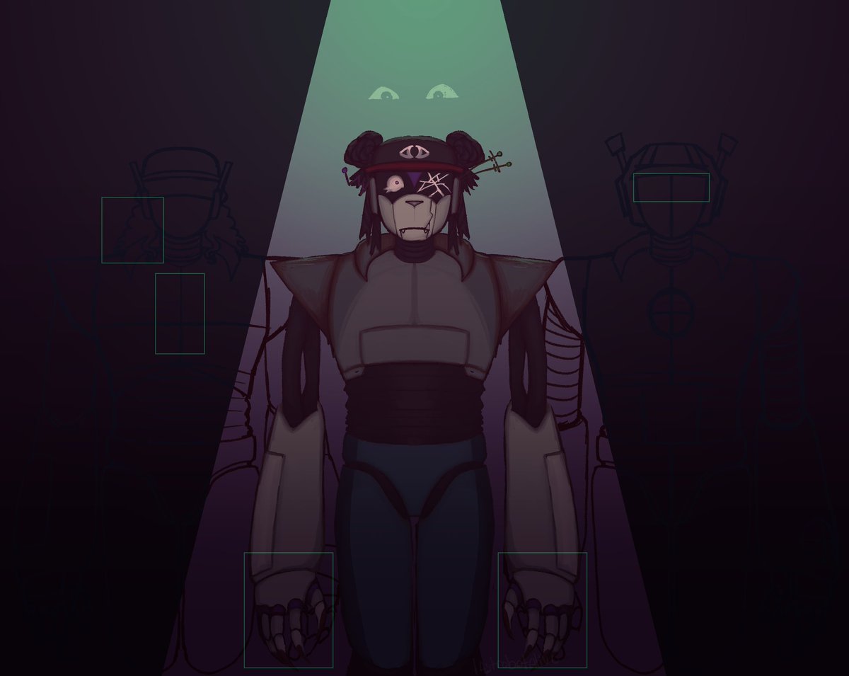 lastrobotalive's tweet photo. art fight attack for @solishound !! https://t.co/FQbiGqQKTg