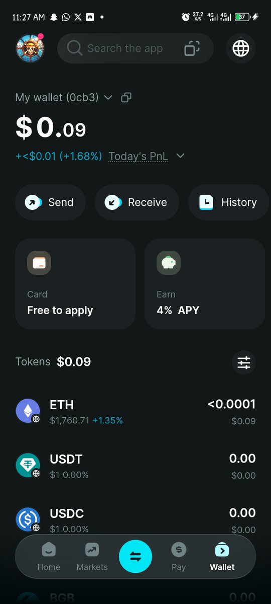Abtec_workflows's tweet photo. @pandaa Lord Panda💪🏽

My wallet has experienced drought for a couple of months now. I would appreciate if you could kindly bestow a few dollars in my wallet 🙏🏽

@pandaa 

Sol: 7bBrdbkKVHc3p9XCAyNstbhvGZMut6rA2xK7ndNcTuAC https://t.co/Cl0YzEH2ui