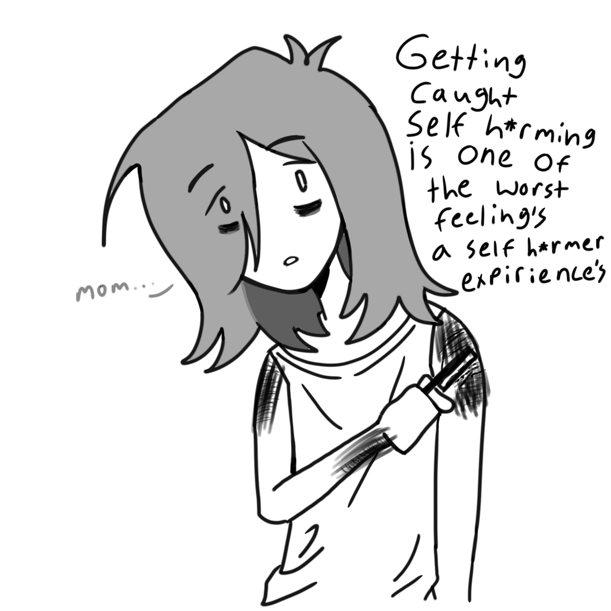 ricecake_lvr's tweet photo. Vent art I drew I cry everytime https://t.co/q6GejRS0iN