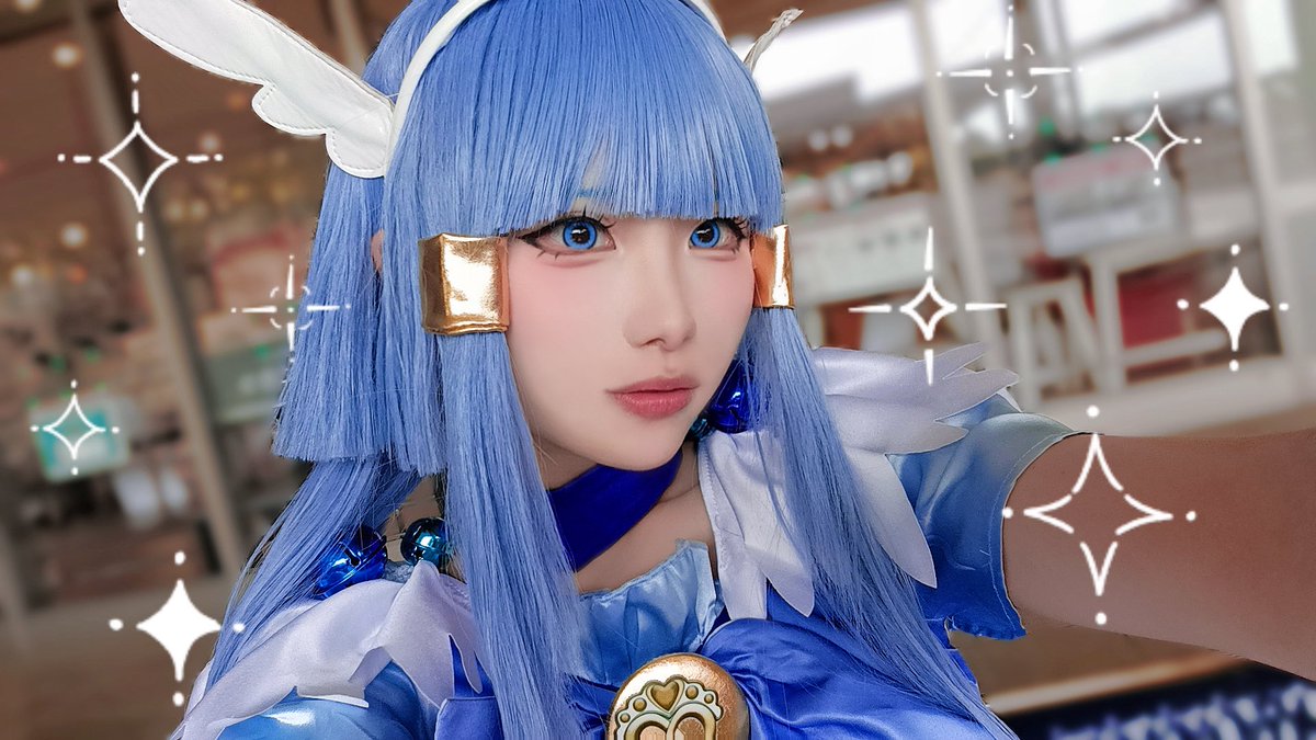 alulu_chan_'s tweet photo. cos. キュアビューティ❄️🩵 https://t.co/f2vAGUjpnD