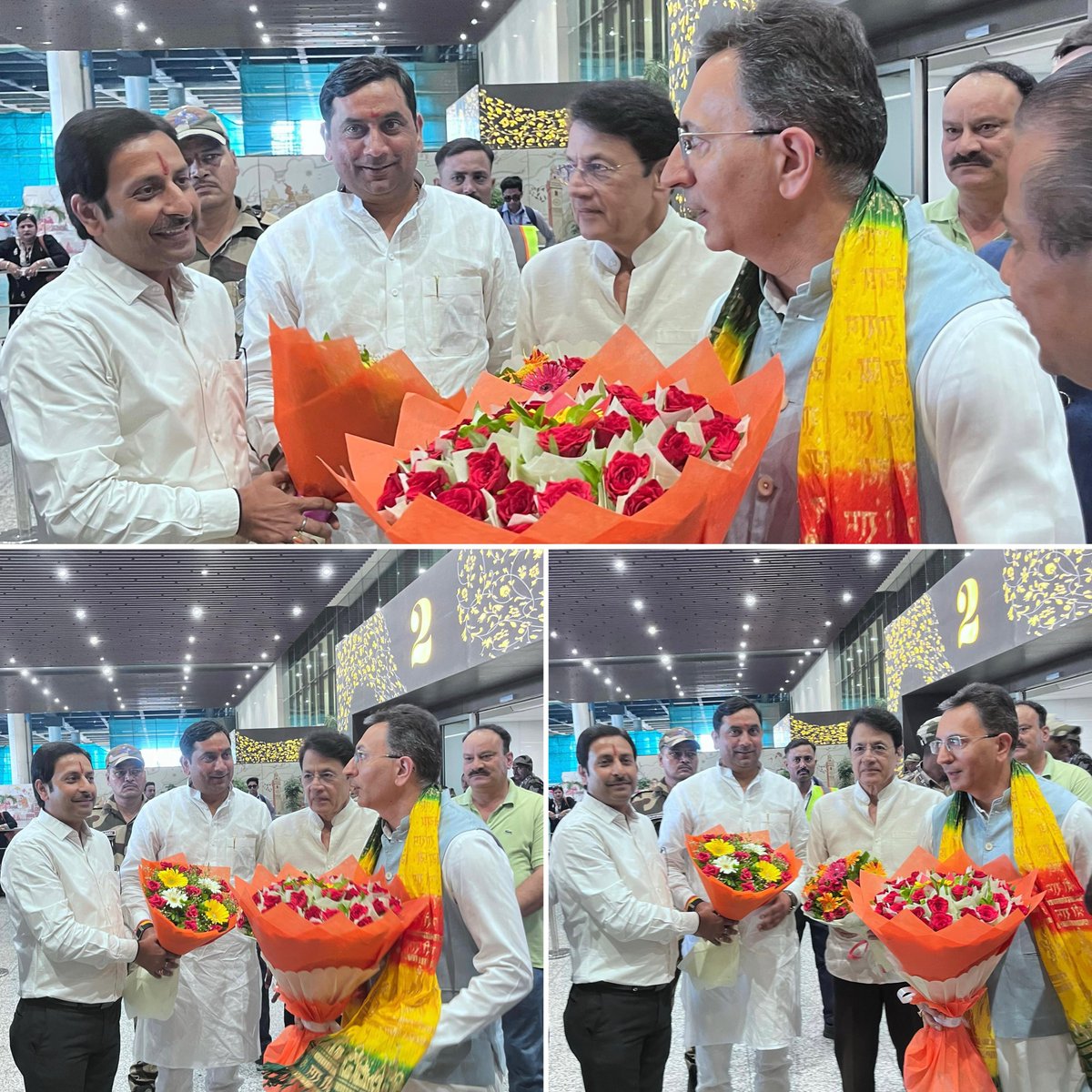 STPILucknow's tweet photo. प्रभारी अधिकारी #STPILucknow, डॉ. प्रवीण द्विवेदी द्वारा माननीय राज्य मंत्री, इलेक्ट्रॉनिक्स एवं सूचना प्रौद्योगिकी मंत्रालय , भारत सरकार @GoI_MeitY , श्री जितिन प्रसाद जी @JitinPrasada का लखनऊ आगमन पर हार्दिक स्वागत एवं अभिनंदन किया गया ।
#STPIINDIA
@stpiindia @arvindtw https://t.co/trqUxsZWDc