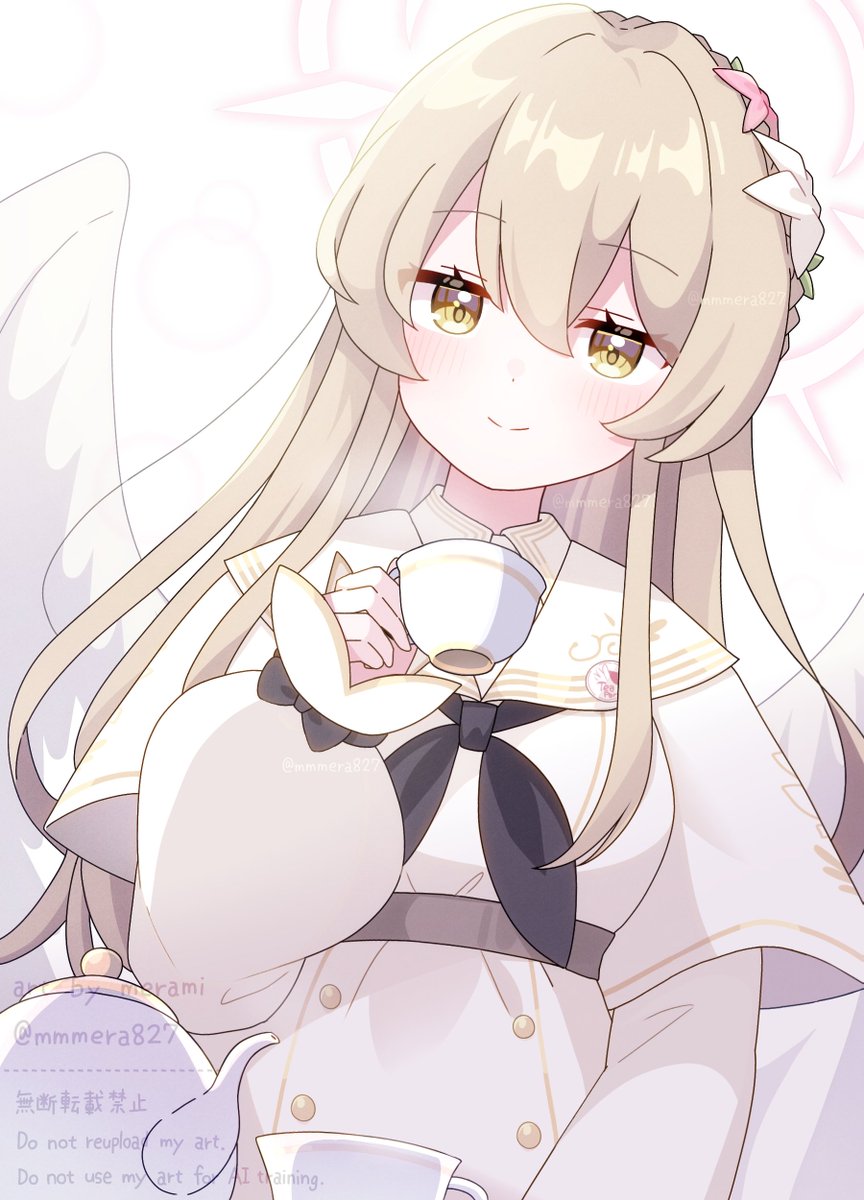 mmmera827's tweet photo. ナギサとティータイム

 #桐藤ナギサ生誕祭2026 
 #ブルアカ https://t.co/UDv1JubU8g