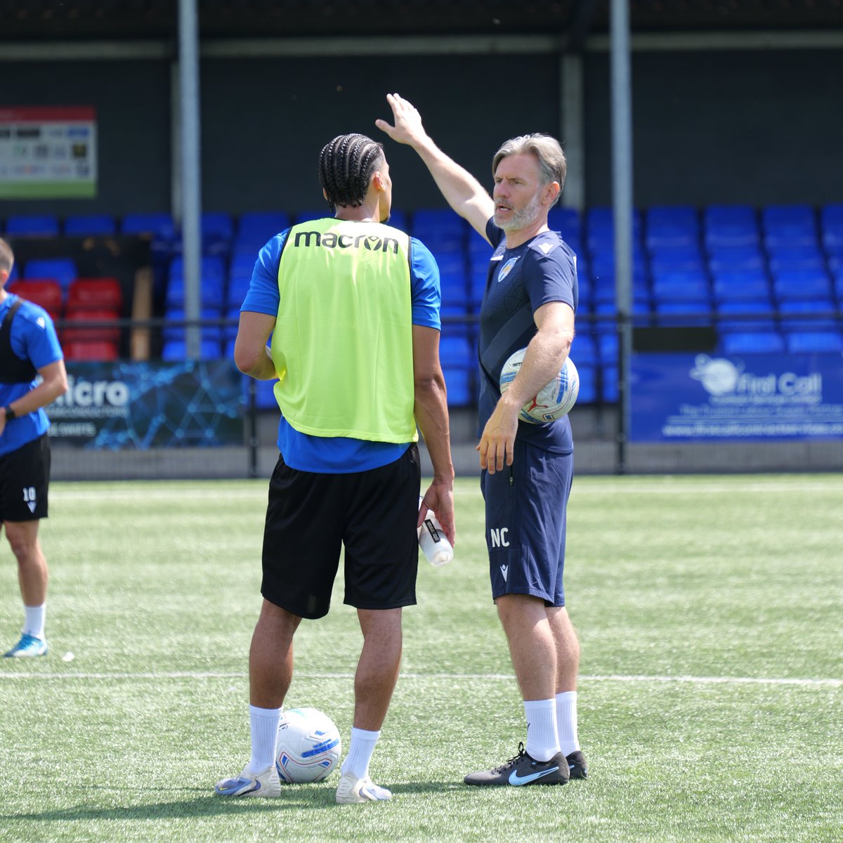 ColU_Official's tweet photo. Straight into action for our signings.

#ColU https://t.co/HhOPfmBFW3