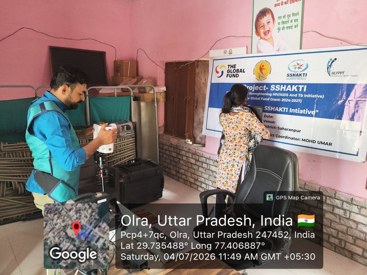 NtepSaharanpur's tweet photo. #TbMuktBharat आज दिनांक 04/07/26 को आयुष्मान आरोग्य मंदिर ओलरा  जिला सहारनपुर  में 100 दिवसीय सघन टीबी अभियान के अंतर्गत आयुष्मान आरोग्य शिविर का आयोजन किया गया  उपस्थित लोगों के एक्स-रे एवं बलगम के सैंपल बीपी और शुगर की जांच की गई https://t.co/K9ZbC2SgiS