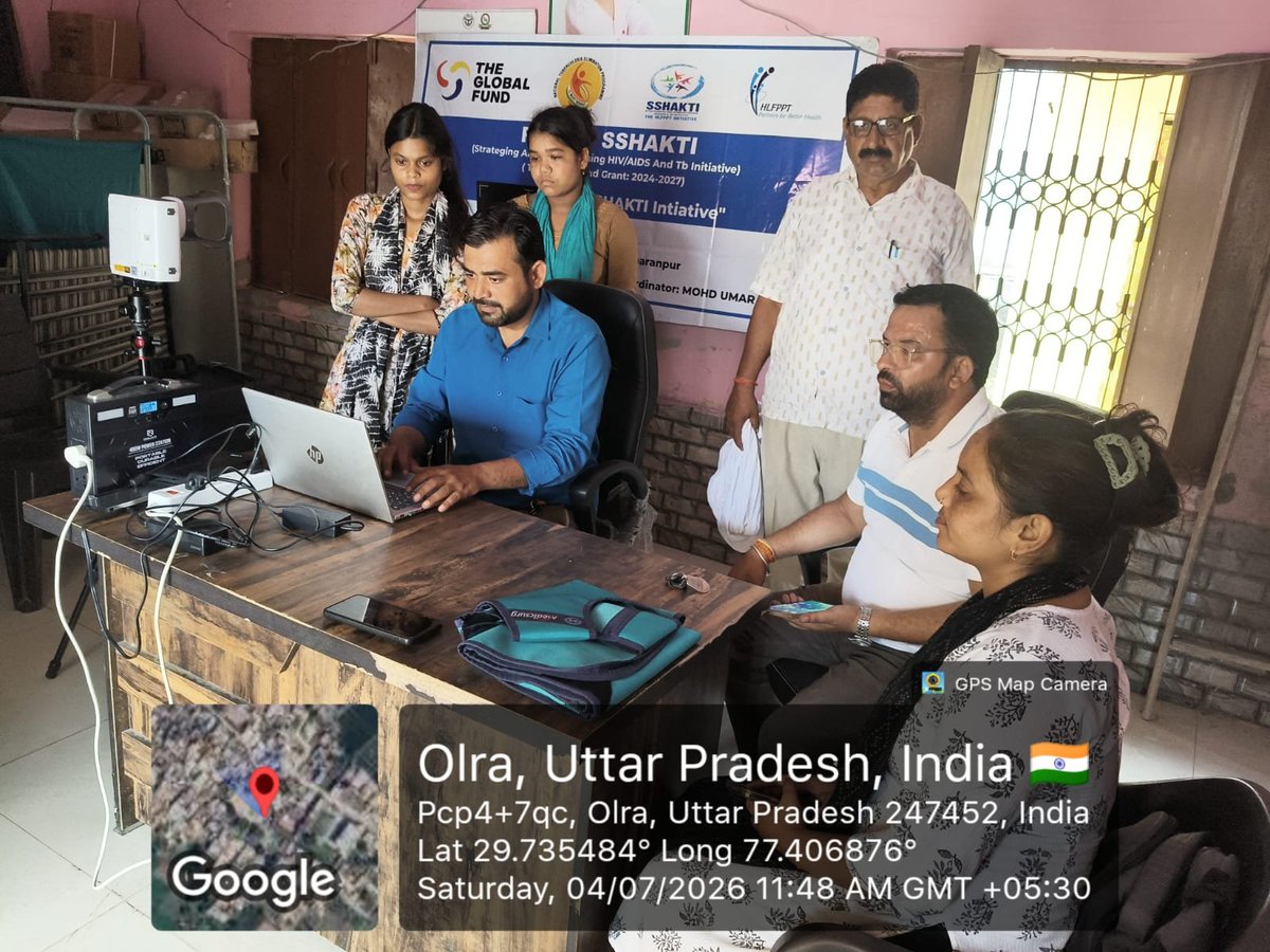NtepSaharanpur's tweet photo. #TbMuktBharat आज दिनांक 04/07/26 को आयुष्मान आरोग्य मंदिर ओलरा  जिला सहारनपुर  में 100 दिवसीय सघन टीबी अभियान के अंतर्गत आयुष्मान आरोग्य शिविर का आयोजन किया गया  उपस्थित लोगों के एक्स-रे एवं बलगम के सैंपल बीपी और शुगर की जांच की गई https://t.co/K9ZbC2SgiS
