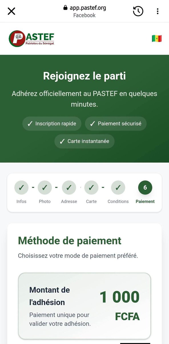 KiliFeuu's tweet photo. 📌Adhérez officiellement au PASTEF en quelques minutes 

👇👇
 https://t.co/un3TrBhMBX https://t.co/HioGkAkDuM