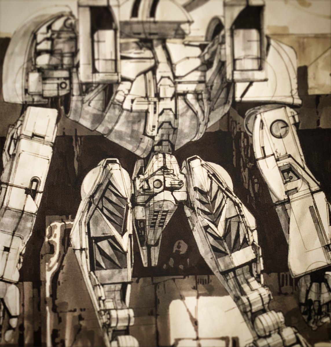 SydMode's tweet photo. #meadgundam (1999)
SYD MEAD (66) was a reimported designer who characterizes the mega machine with the back concept of "wabi-sabi" and "two sides of the same coin" synergy.
#侘び寂び #表裏一体 #シドミード https://t.co/HgRzk5nEr0