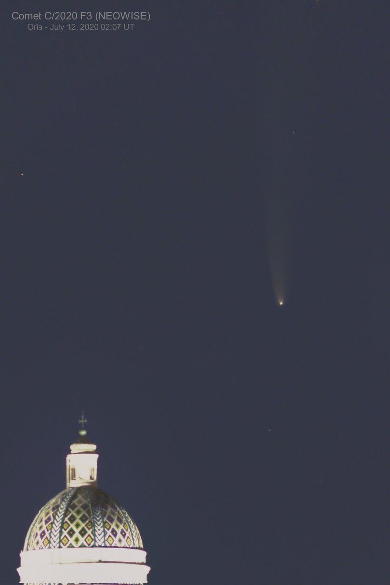 GJDonatiello's tweet photo. Six years ago there was comet Neowise in the morning twilight. https://t.co/fv7DmJyye2