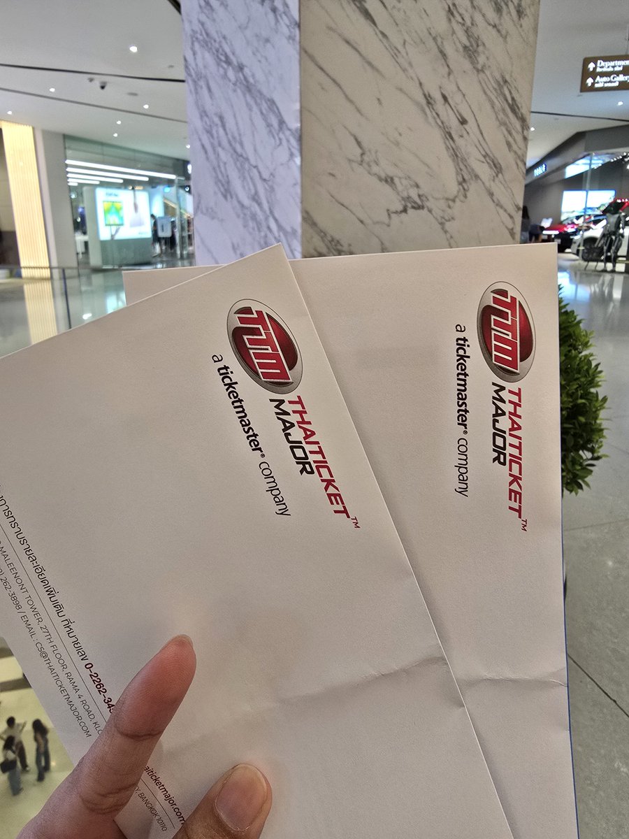 BBModdam09's tweet photo. รับบัตรแล้วเจอกันวันคอนครับ 😘
 @defjaybkr
#2026tape_roots_bkk https://t.co/kdYF4wkoTz